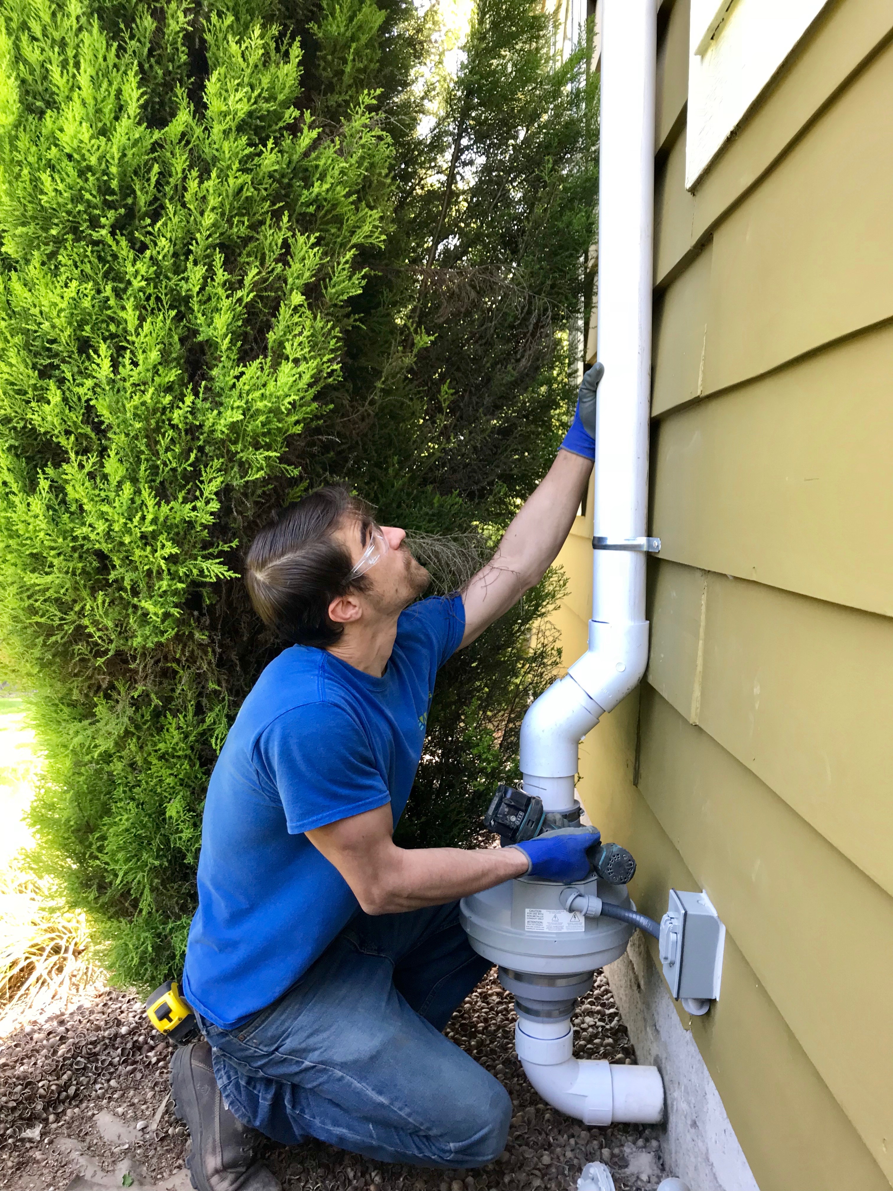 radon mitigation system