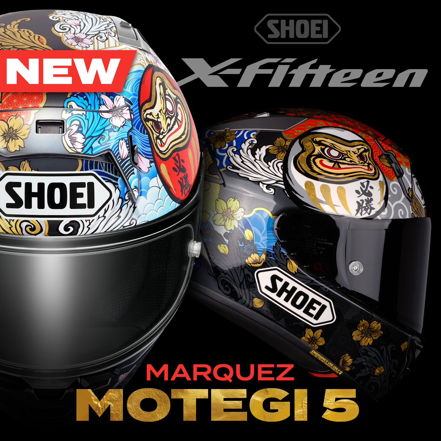 SHOEI X-Fifteen Marquez Motegi 5