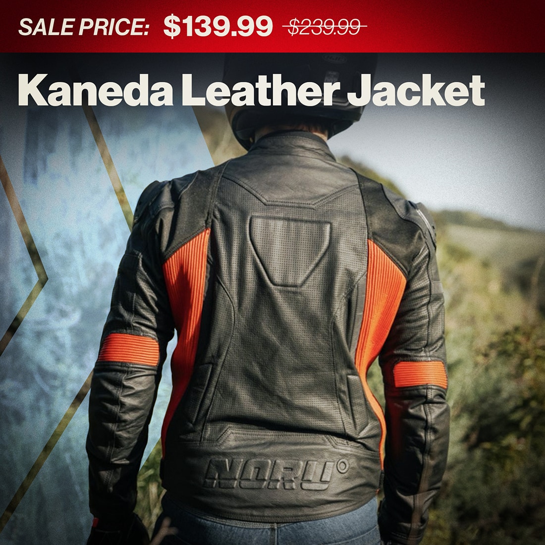 NORU Kaneda Leather Jacket