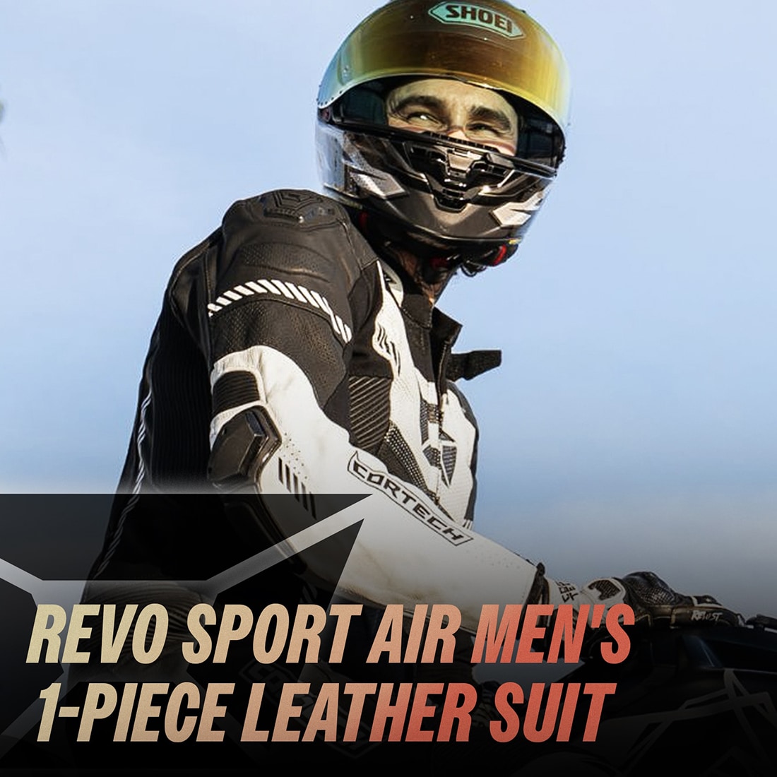 Cortech Revo Sport Air Men's 1-Piece Leather Suit