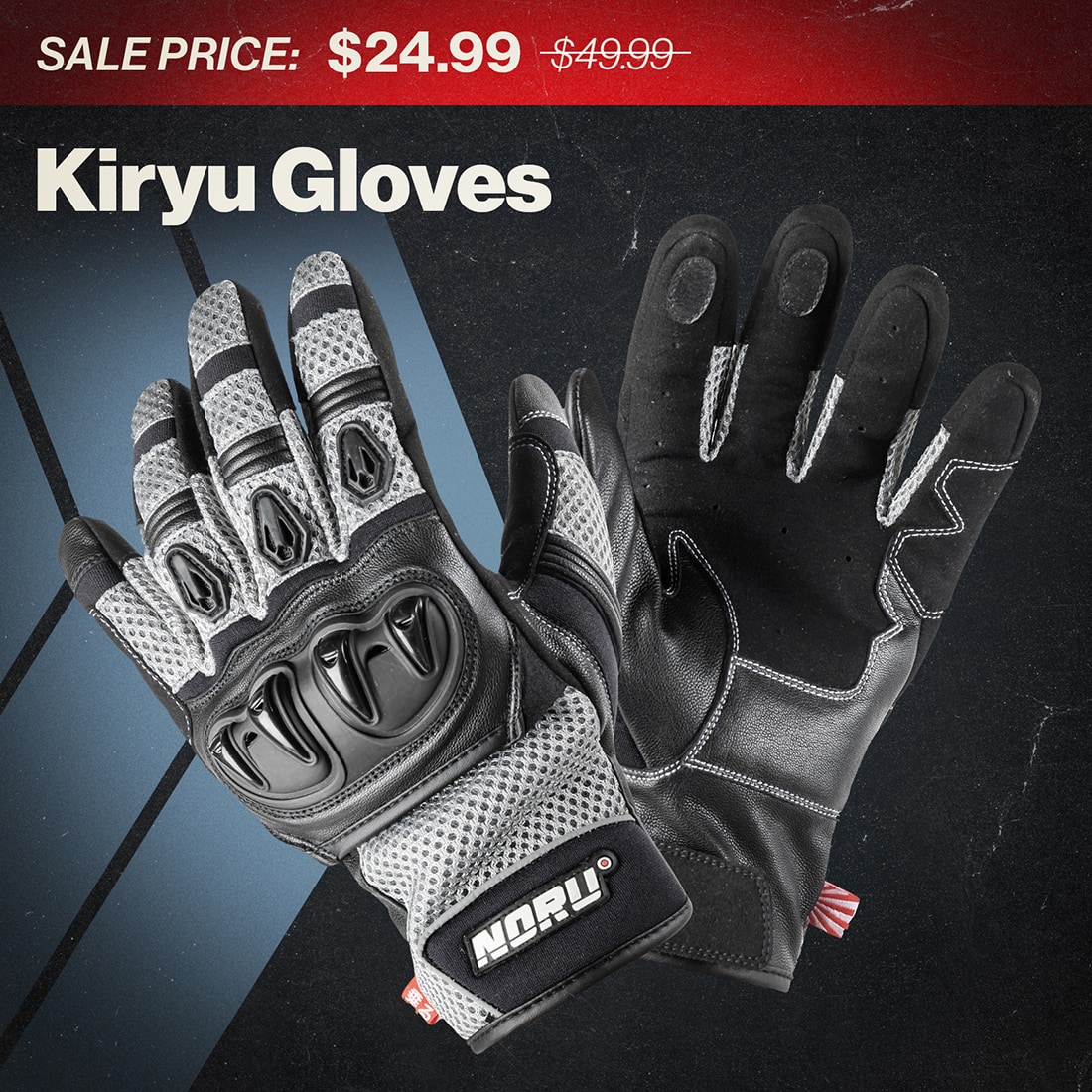 NORU Kiryu Mesh Gloves