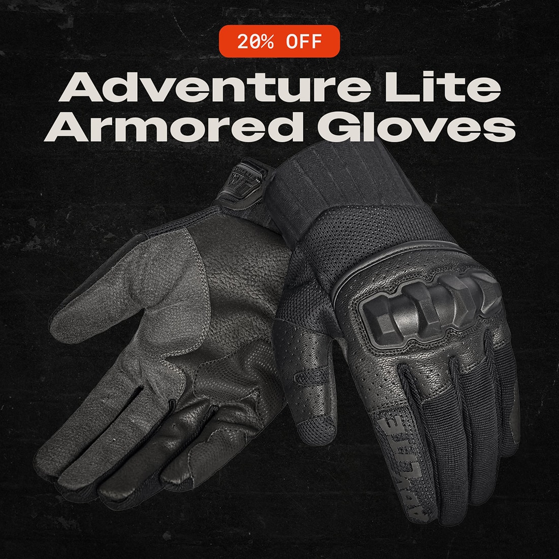 Adventure Lite Armored Gloves