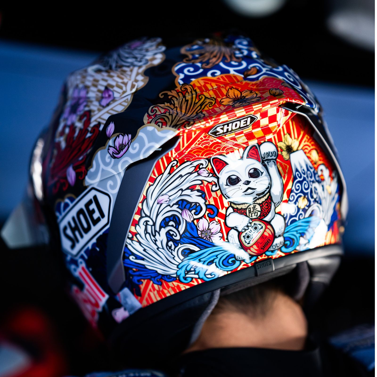 新品未使用X-Fifteen MARQUEZ MOTEGI5 size S SHOEI X-Fifteen MARQUEZ MOTEGI5 Full Face Helmet (L) & T