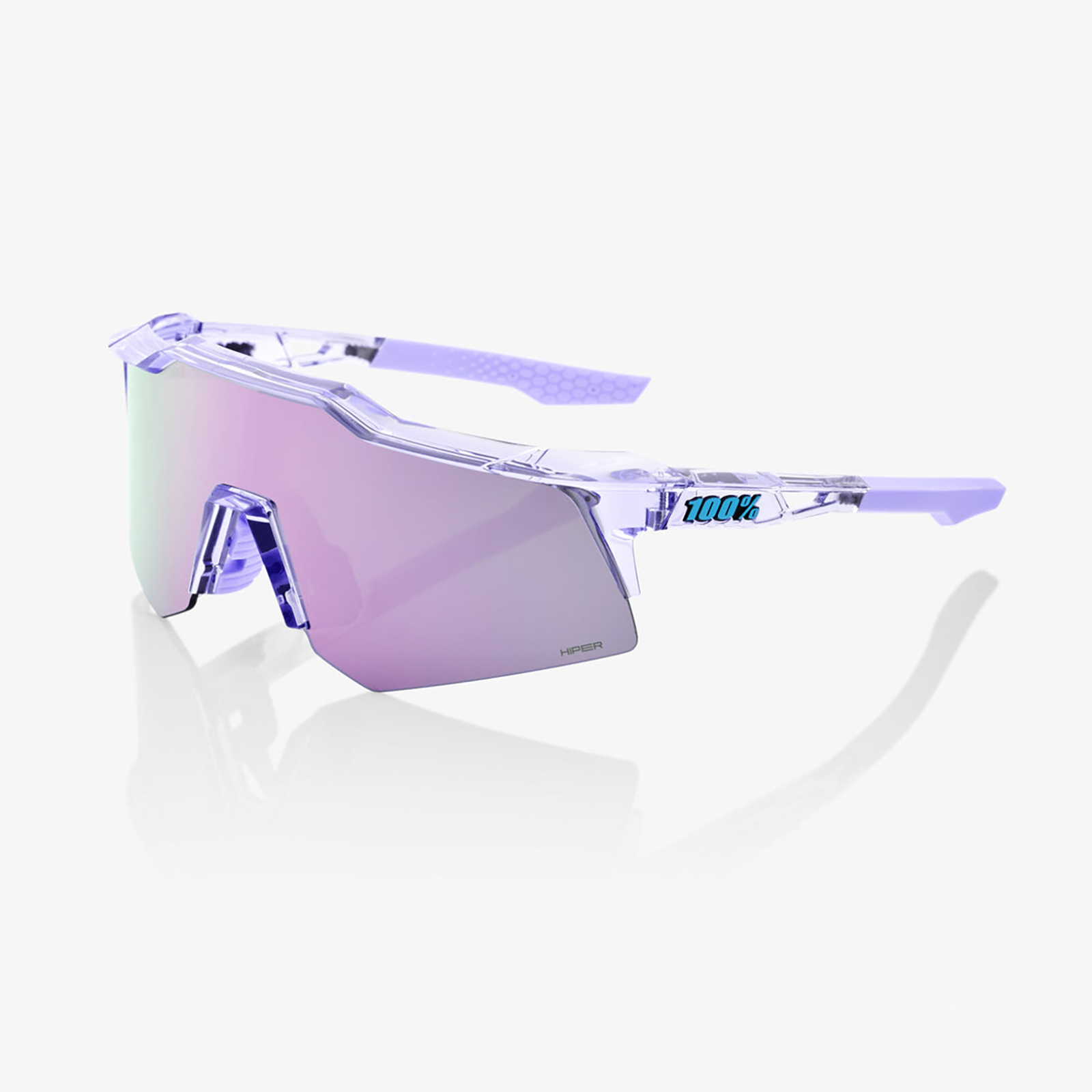 100% Speed Craft XS スピードクラフトXS SPEEDCRAFT XS Matte White HiPER Silver Mirror Lens – 100%