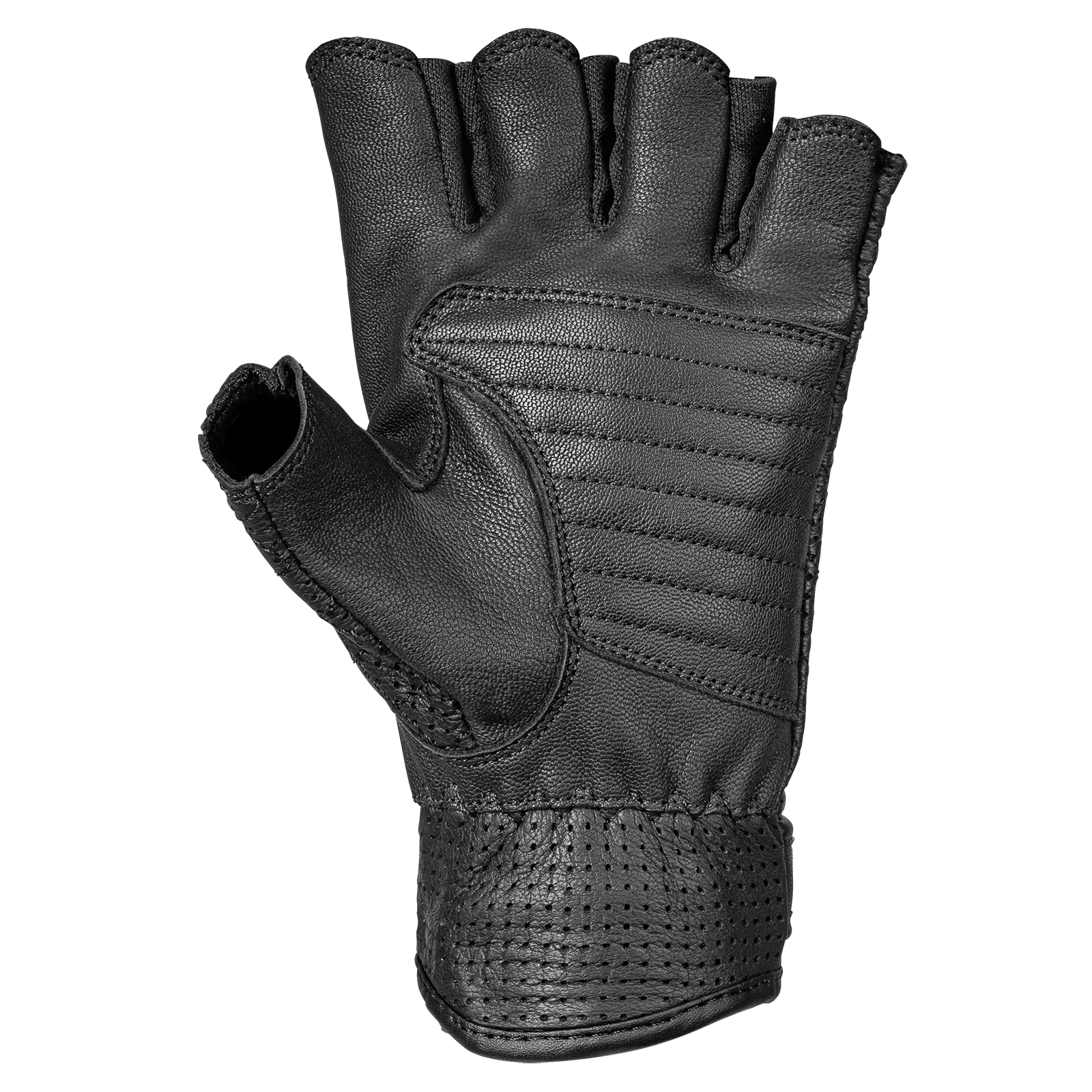 Gants De Pêche Gamakatsu Pour Droitier - Protection Contre Les Fils De Pêche - Cuir & Néoprène