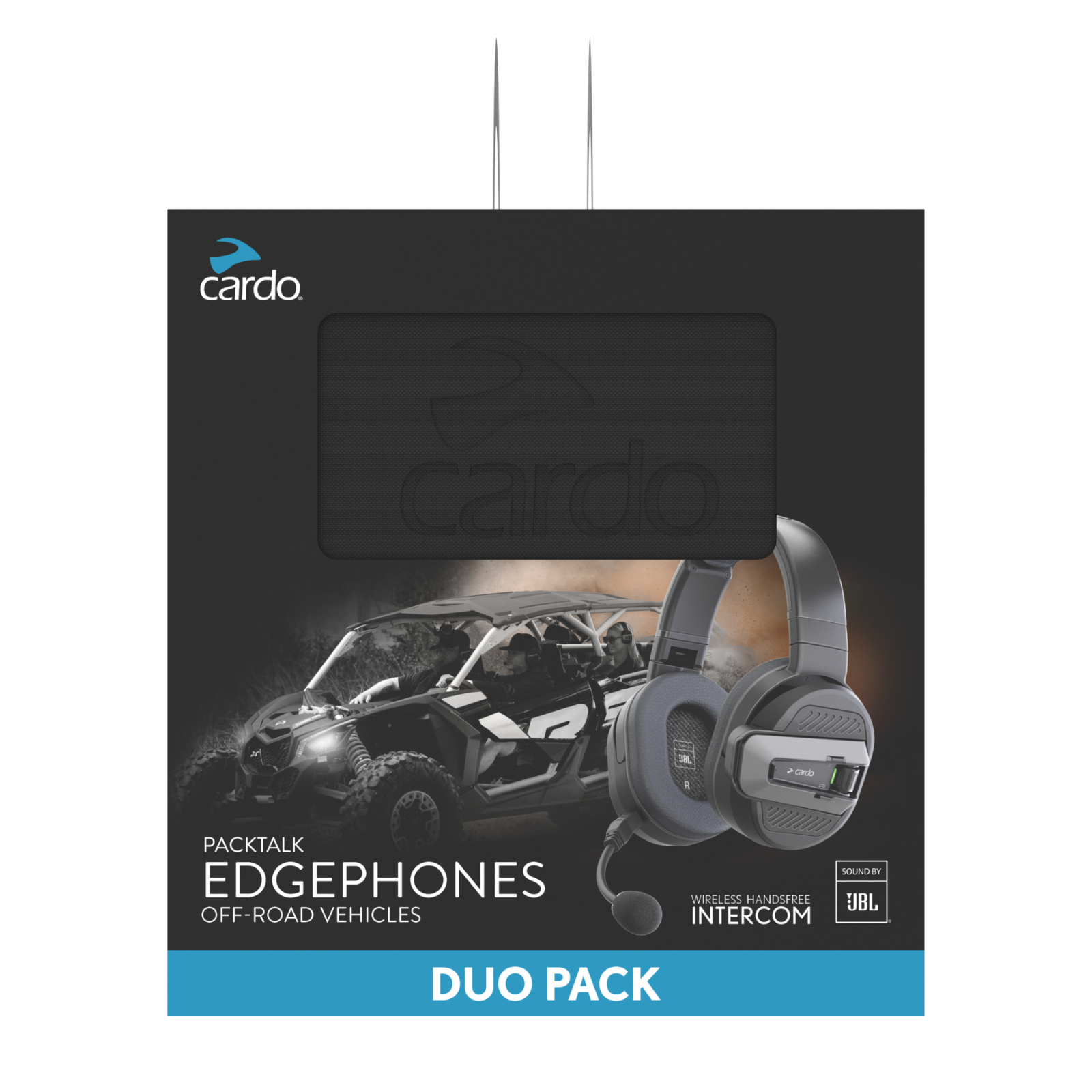 Cardo Packtalk Edgephones ORV - Helmet House