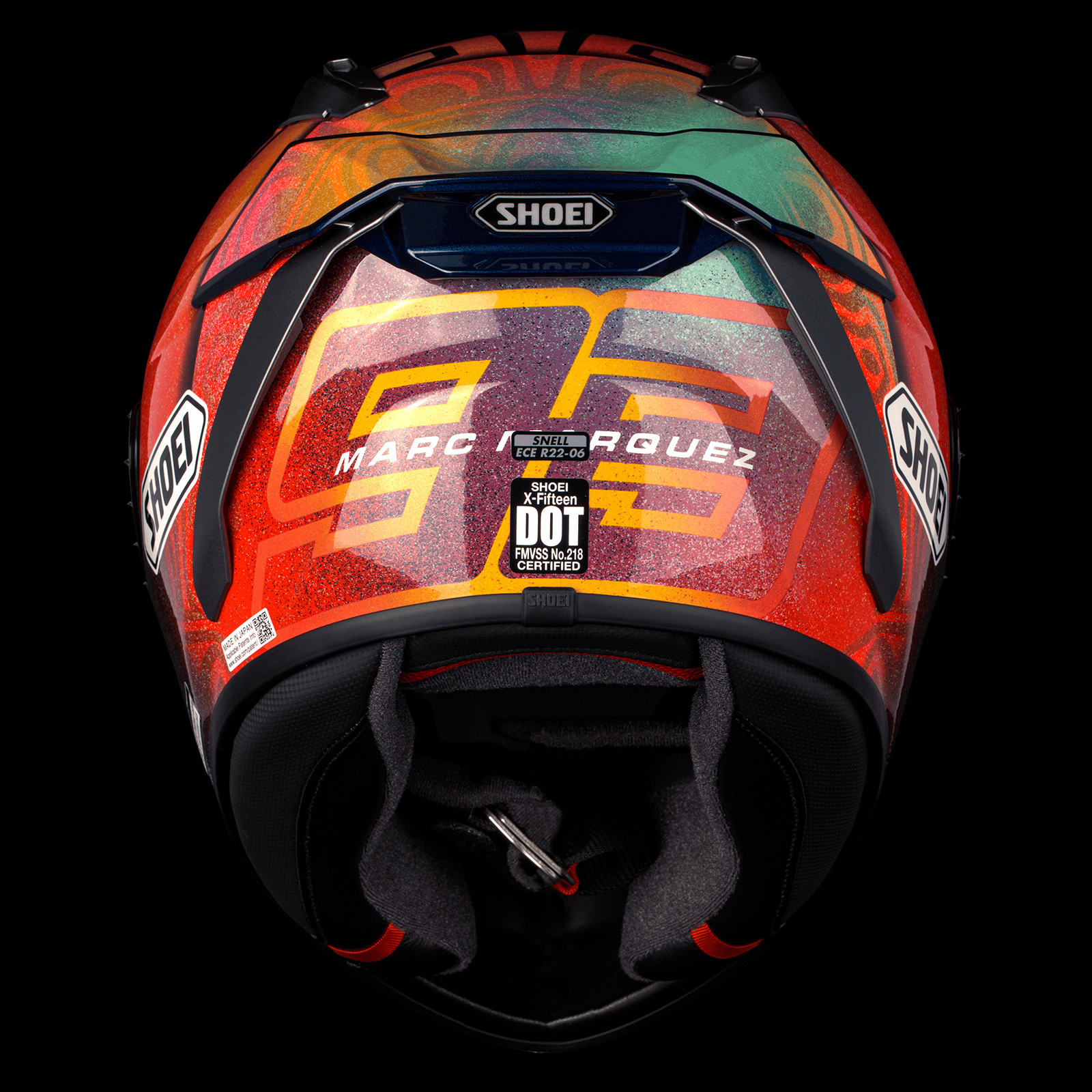 SHOEI X-Fifteen Marquez Holi – SHOEI® Helmets North America