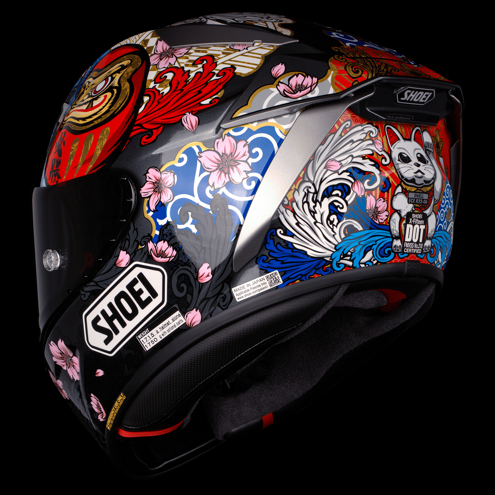 ショウエイ　x14 マルケス 5 SHOEI X-Fifteen Marquez Motegi 5 – SHOEI® Helmets North America