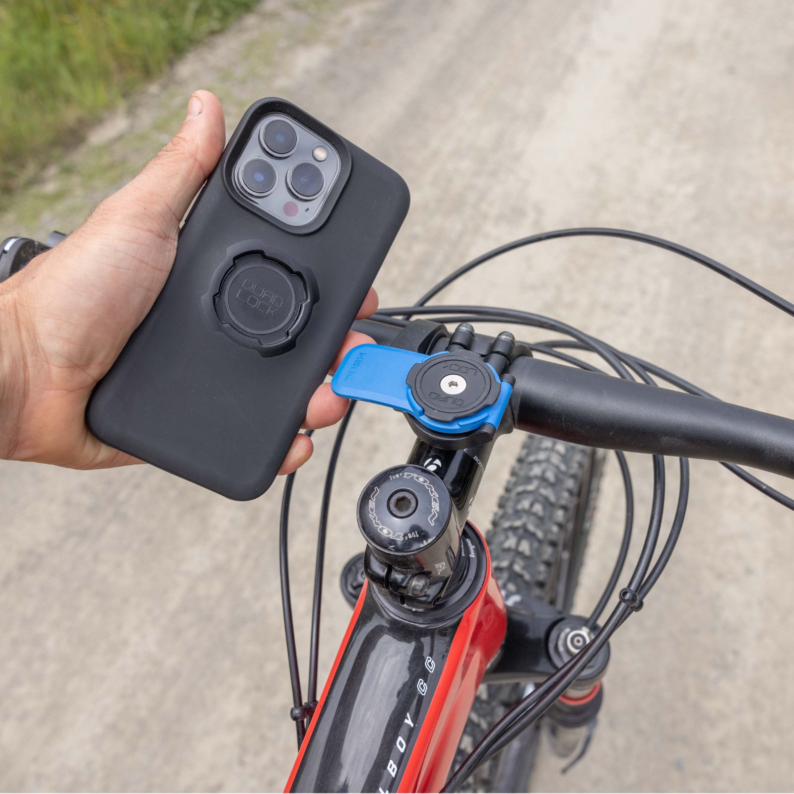 Quad Lock Out Front Mount Pro - Helmet House