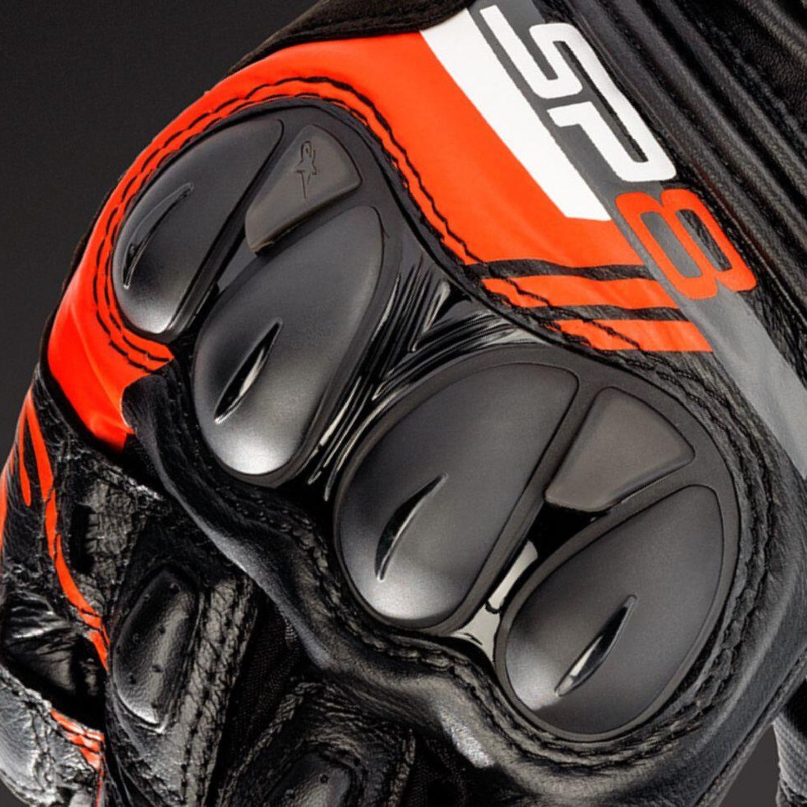 Alpinestars SP-8 ブラック/オレンジ グローブ Alpinestars SP-8 v3 Gloves - Helmet House