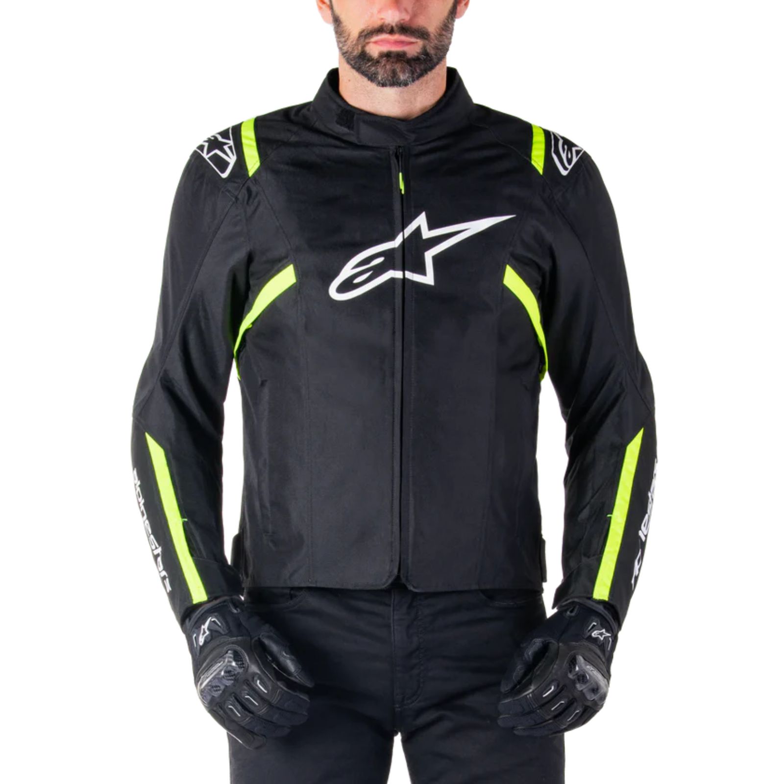 Alpinestars メッシュジャケット ブラック/イエロー T-Sps Air V2 - Motorcycle Jacket | Alpinestars®