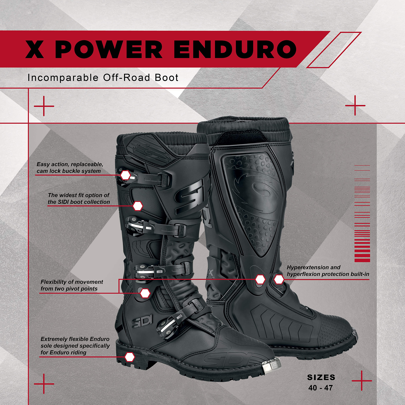 Sidi X Power Enduro - Helmet House