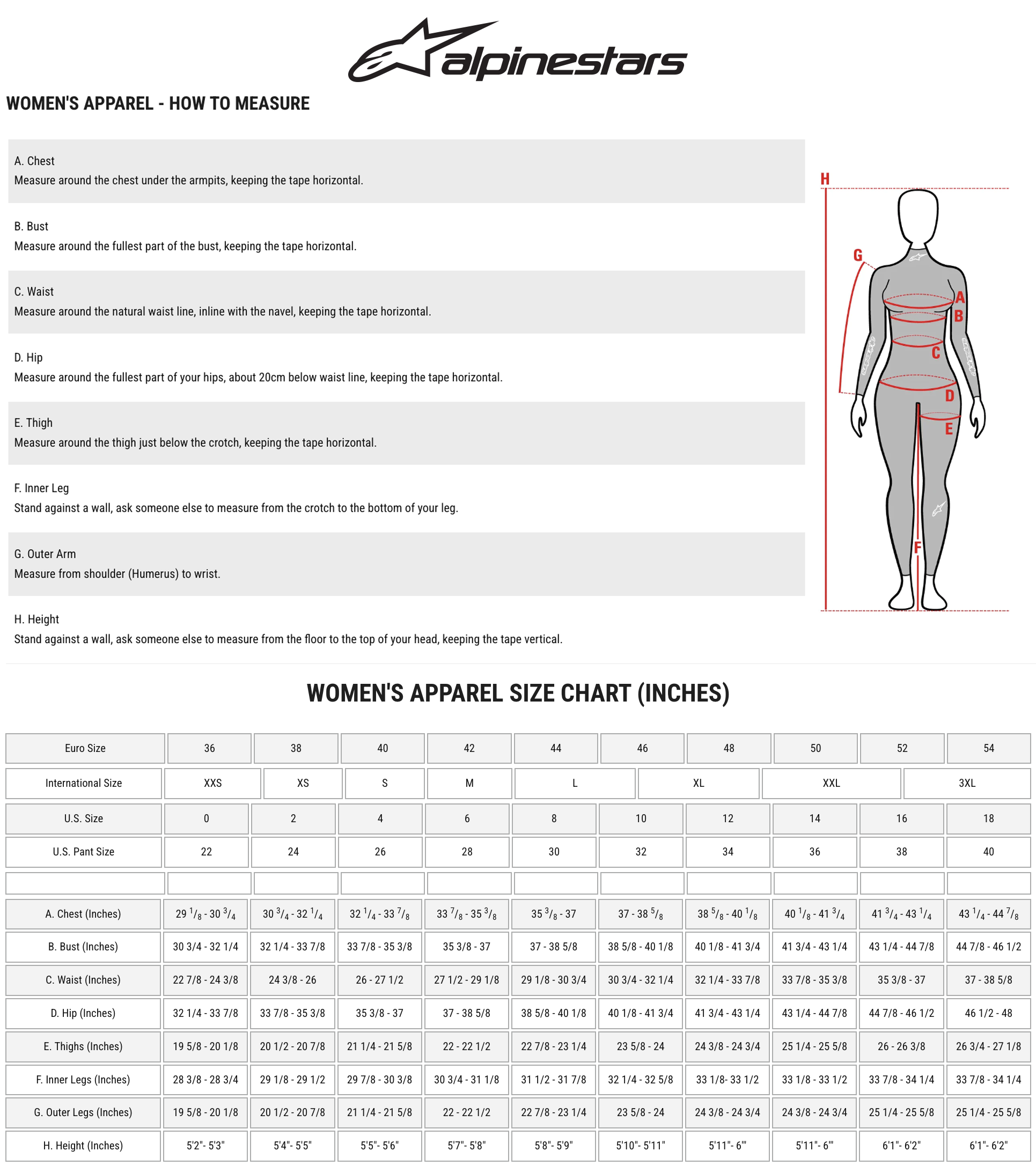 alpinestars-womens-stella-st-1-waterproof-motorcycle-riding-pants-size-chart