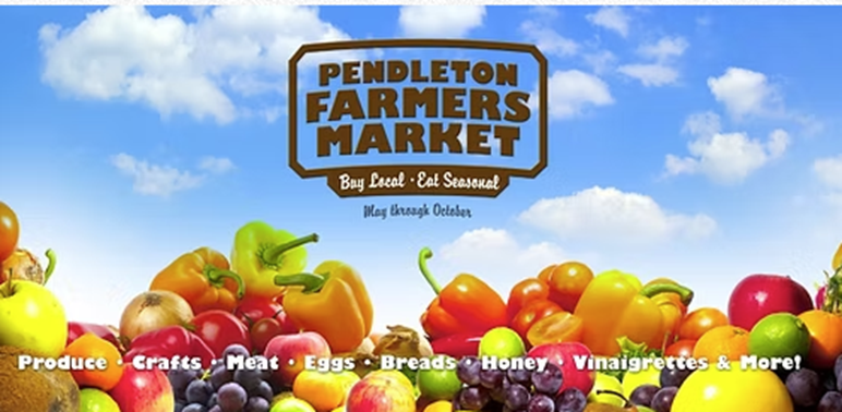 Pendleton Farmers' Market on Main Street this Friday 