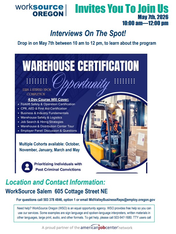 2026-05-07-Warehouse info session flyer