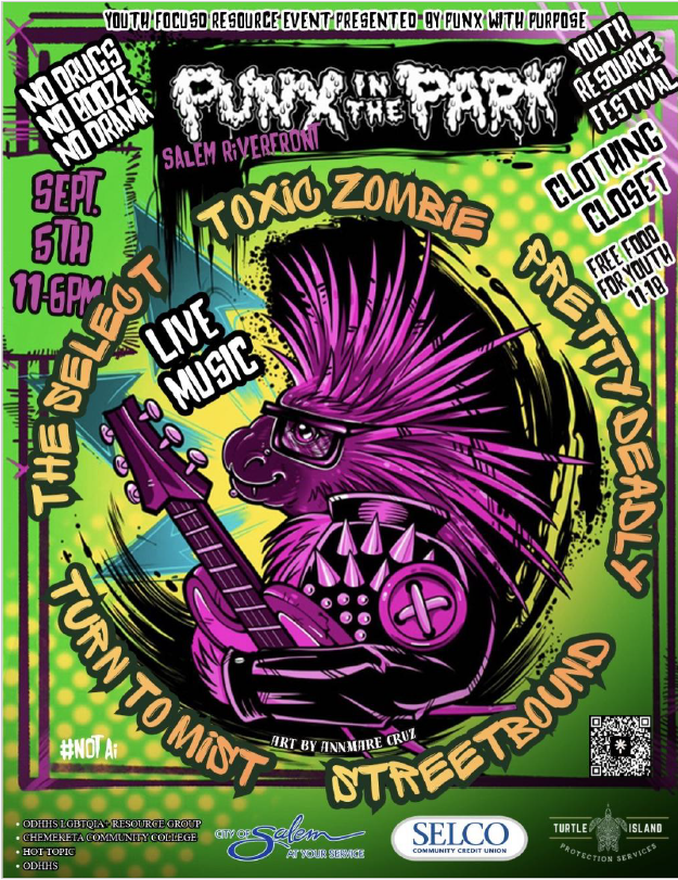 2026-09-05 Punx in the Park flyer